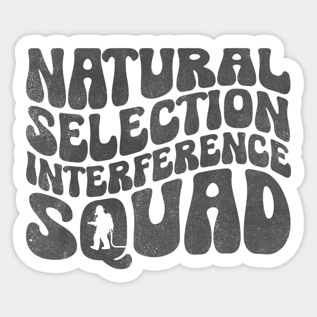 Natural Selection Interference Squad EMS Firefighter Sticker by ILOVEY2K